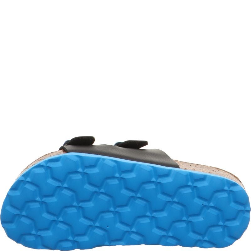 Superfit FUSSBETTPANTOFFEL Mädchen Pantoffel - Material: Sonstiges Material in Blau