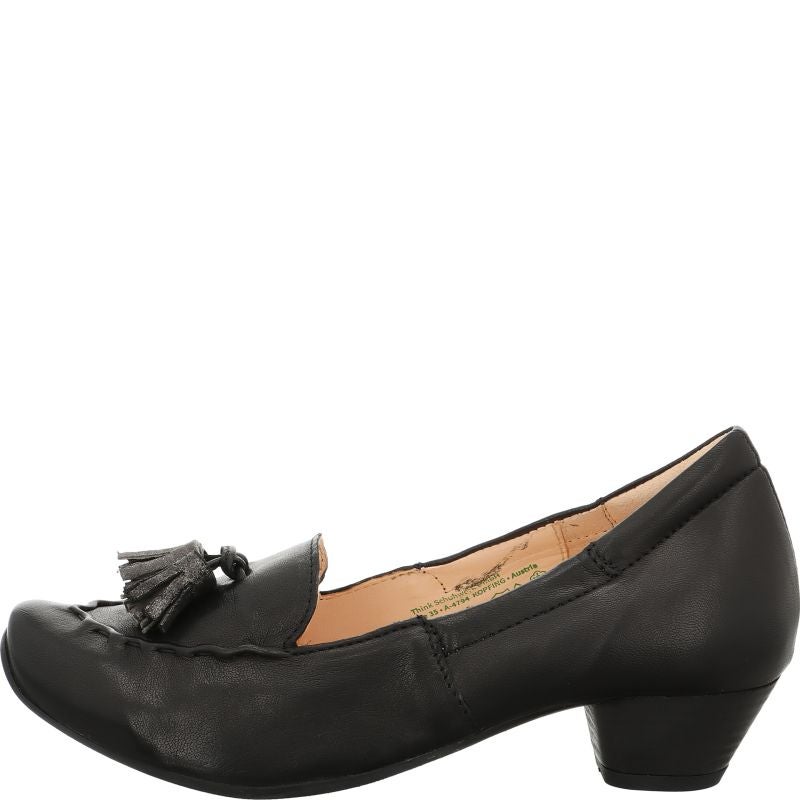 Think AIDA DAMEN Woman Pumps - Material: Leather in Black
