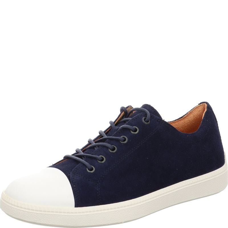 Think TURNA MEN Sneakers low - Material: Leather in Blue