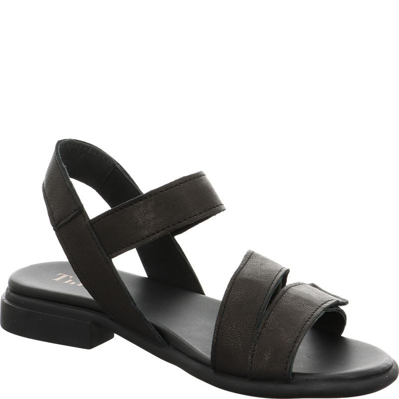 Think KAMAA Woman  - Material: Leather in Black
