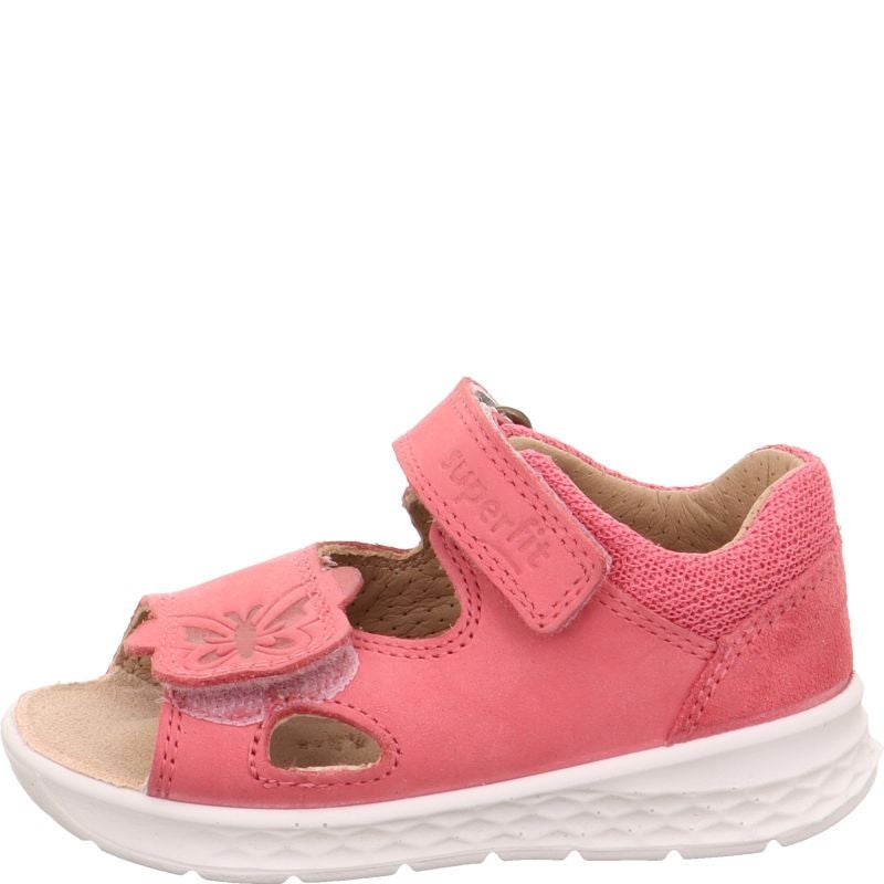 Superfit LAGOON Girls Sandal - Material: Leather/Textil in Pink