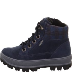 Superfit TEDD Jungen Boots - Material: Leder/Textil in Blau