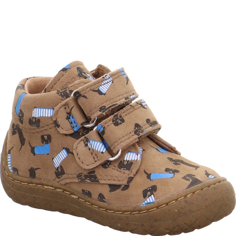 Superfit SATURNUS Unisex | Jungen Sneaker high - Material: Leder in Braun
