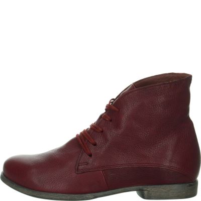 Think AGRAT Woman Ankle Boot - Material: Leather in Red