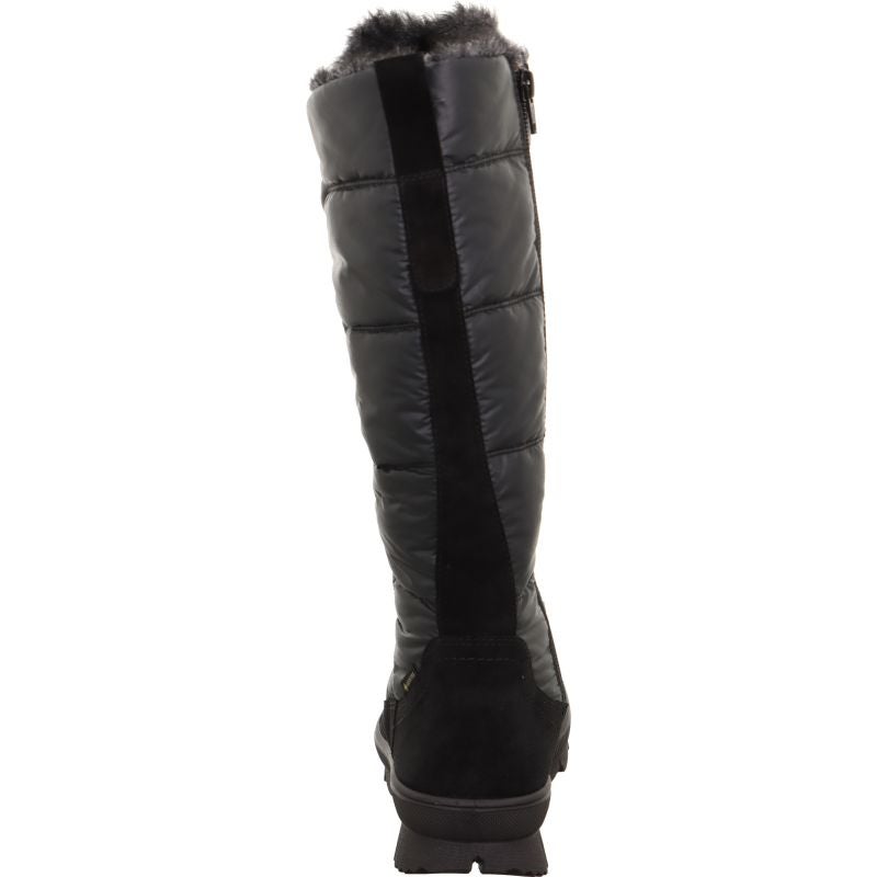 legero NOVARA Damen Stiefel - Material: Leder/Textil in Schwarz
