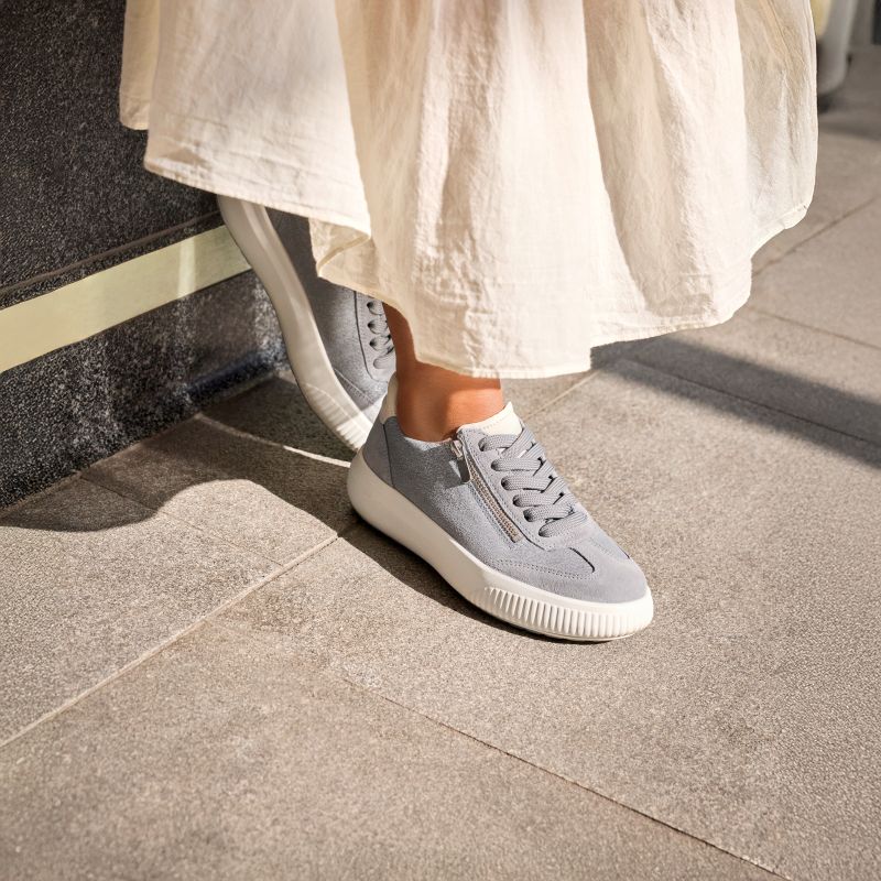 Legero T4 JUMP Sneakers low - Material: Leather in Blue