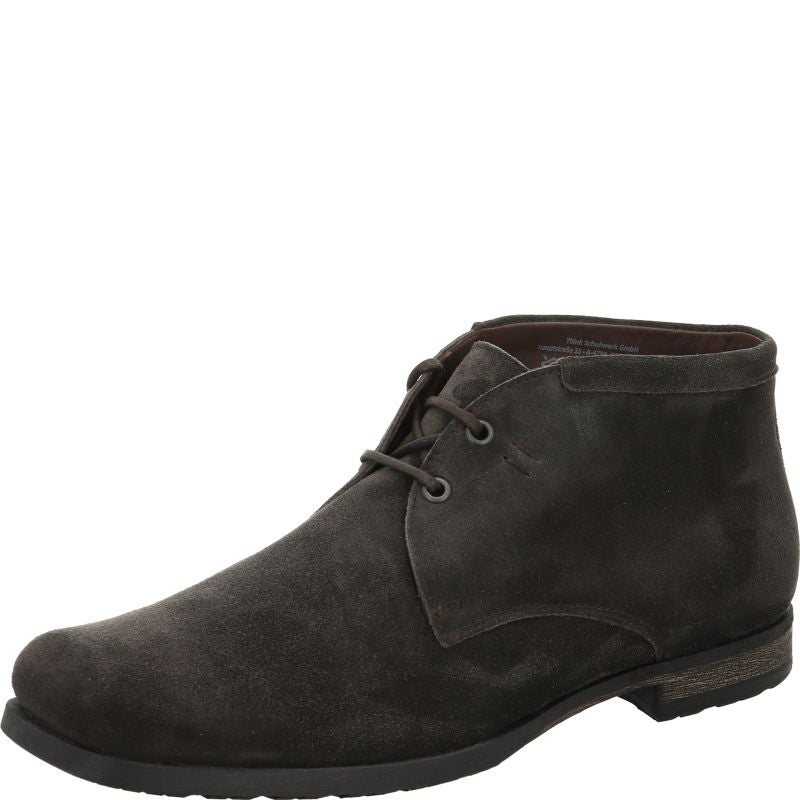 Think GURU Ankle boot - Material: Leather in Brown