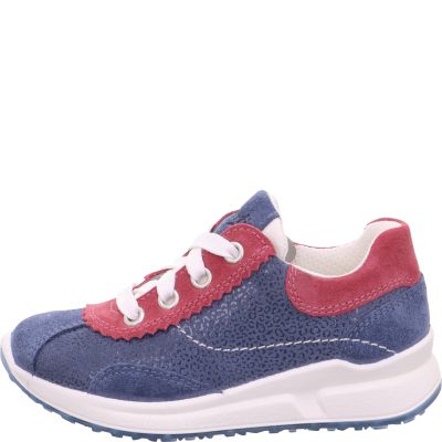 Superfit MERIDA HS Girls Sneakers low - Material: Leather/Textil in Blue