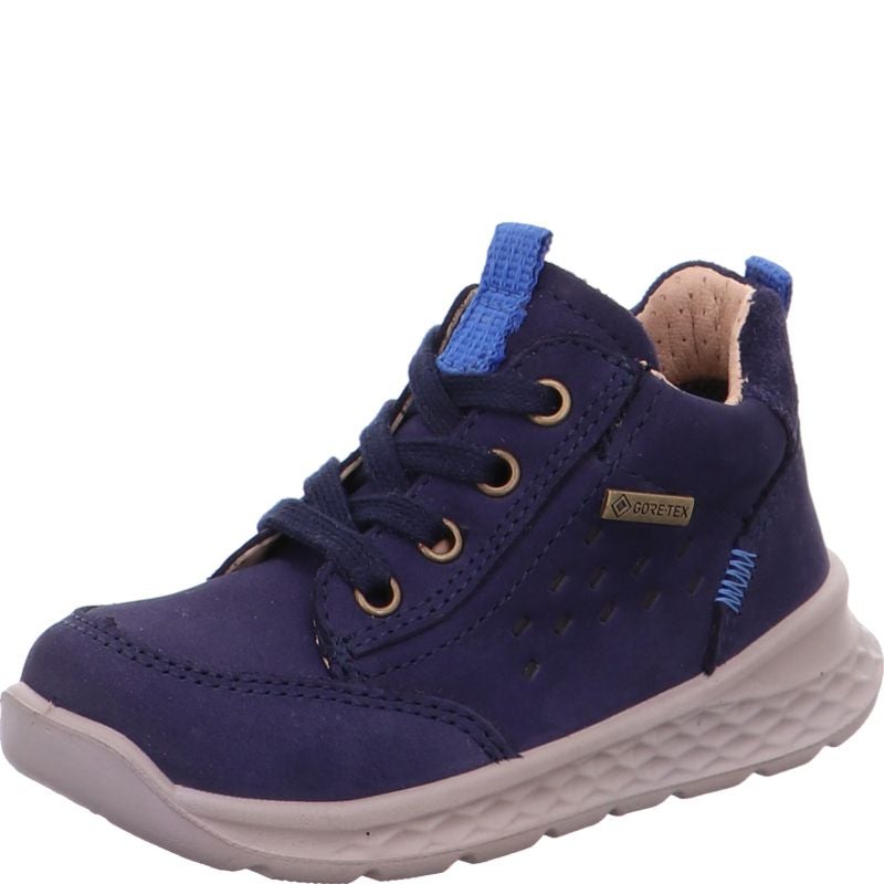 Superfit BREEZE Unisex, Boys Sneakers low - Material: Leather in Blue