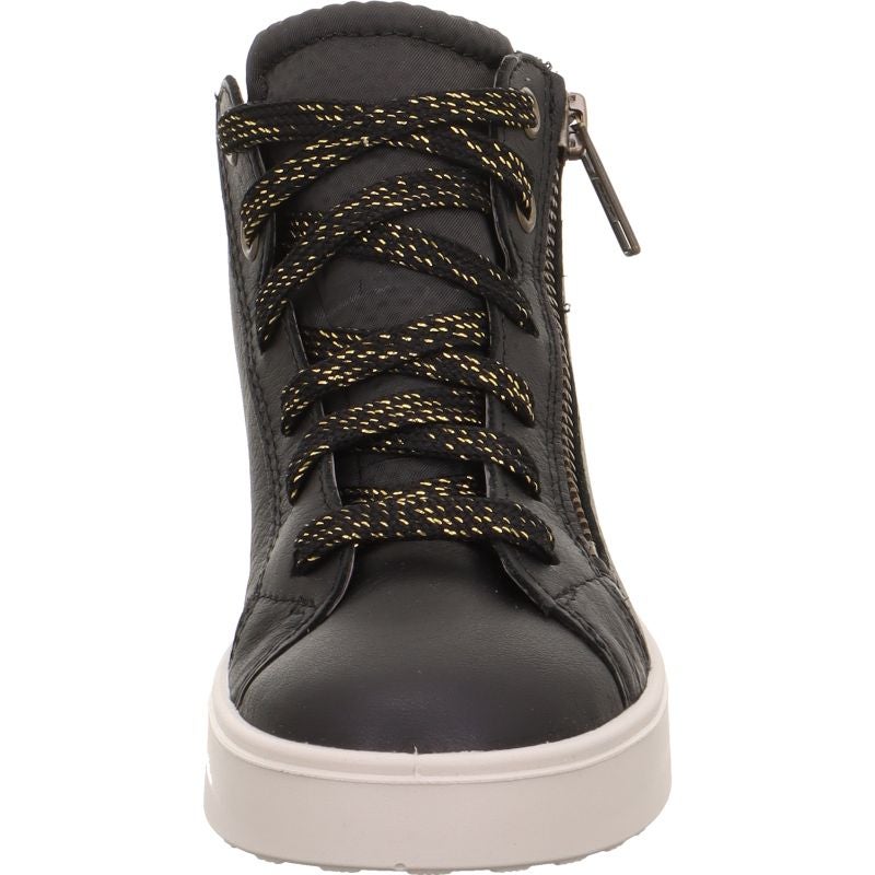 Superfit STELLA Mädchen Sneaker high - Material: Leder/Textil in Schwarz