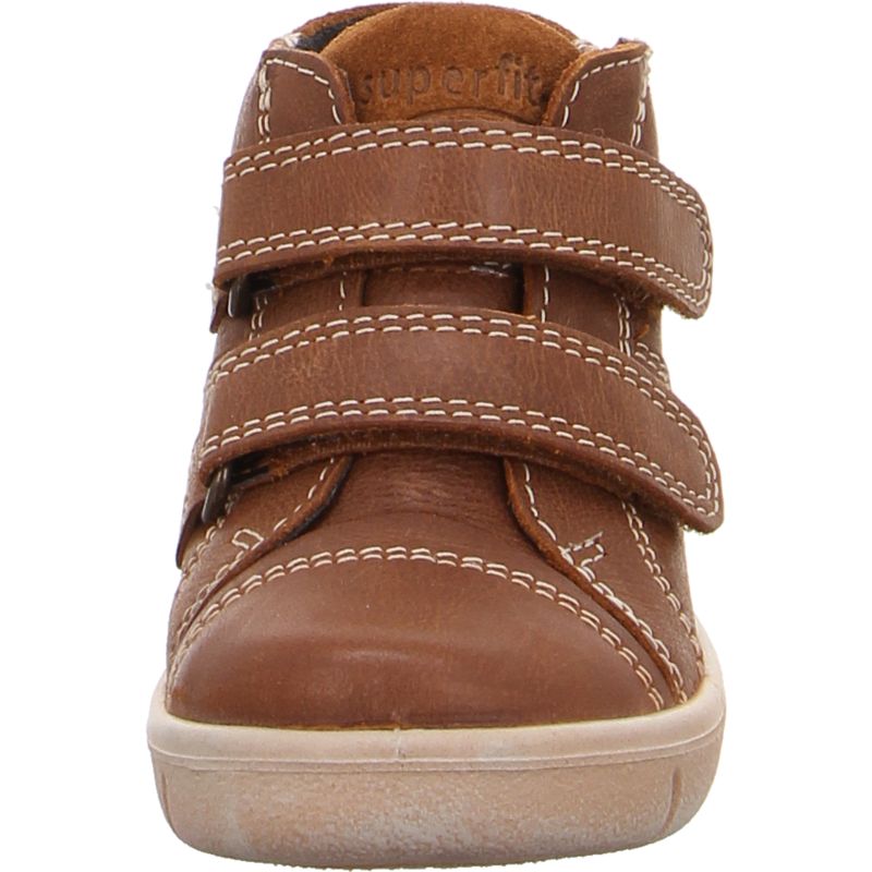 superfit ULLI Jungen Sneaker high - Material: Leder in Braun