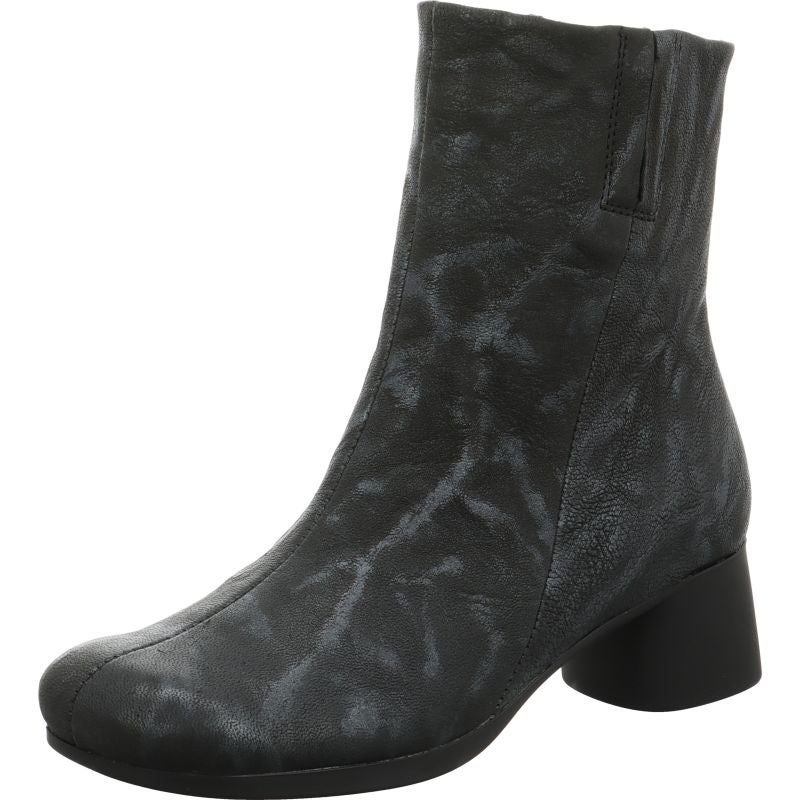 Think NANI Woman Ankle boot - Material: Leather in Black