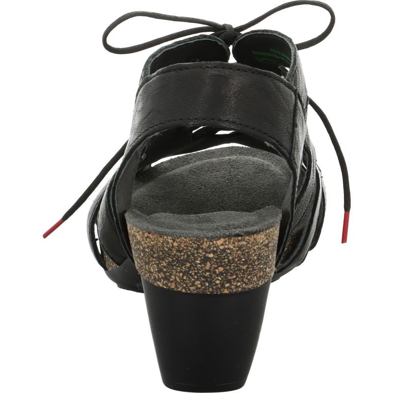 Think TRAUDI Woman Sandal - Material: Leather in Black