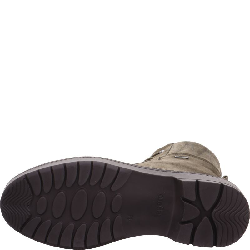 Legero MYSTIC Woman Lace-up boot - Material: Leather in Green