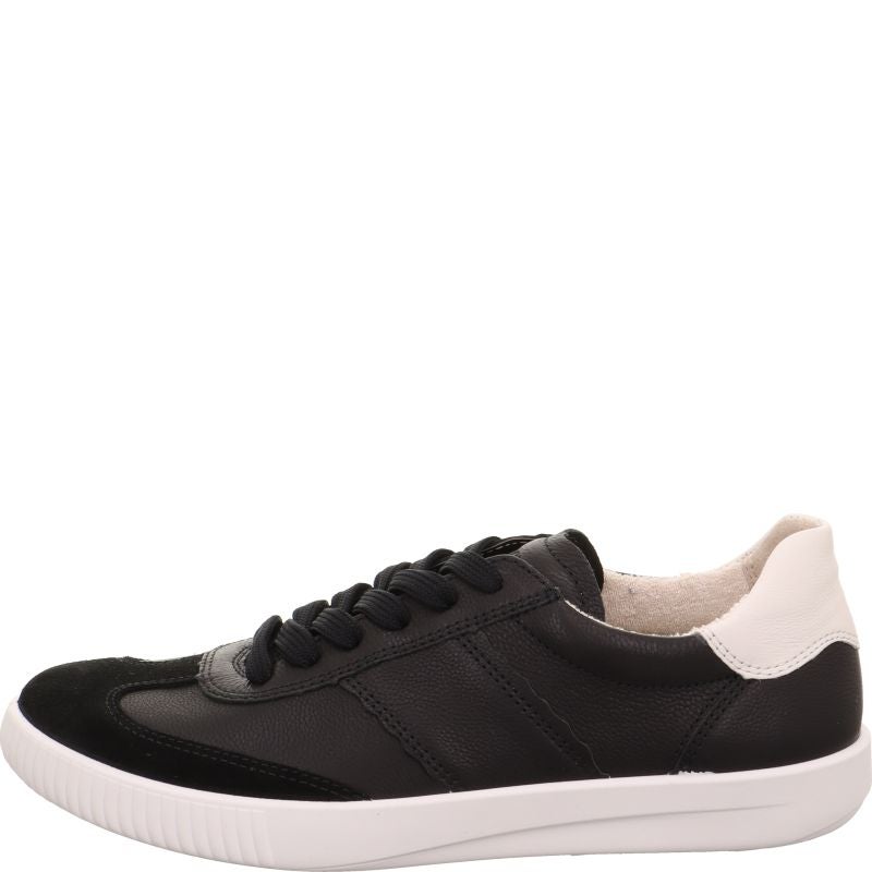 Legero SILENCE Damen Sneaker low - Material: Leder in Schwarz