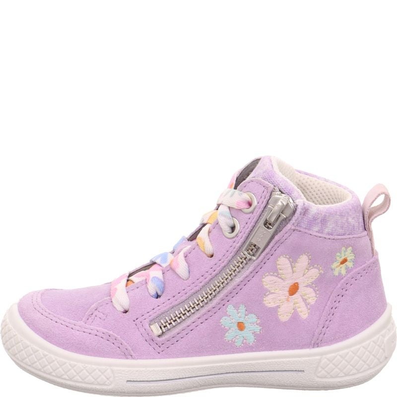 Superfit TENSY Sneakers high - Material: LederTextil in Purple