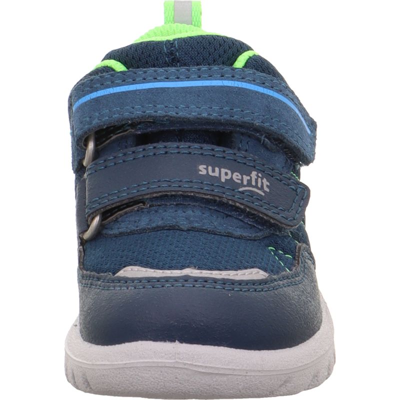 Superfit SPORT7 MINI Sneaker low - Material: Leder/Sonstiges Material/Textil in Blau