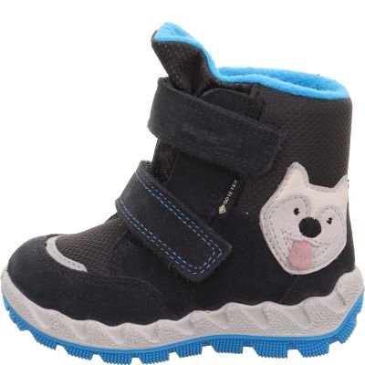 Superfit ICEBIRD Unisex | Jungen Boots - Material: Leder/Textil in Grau