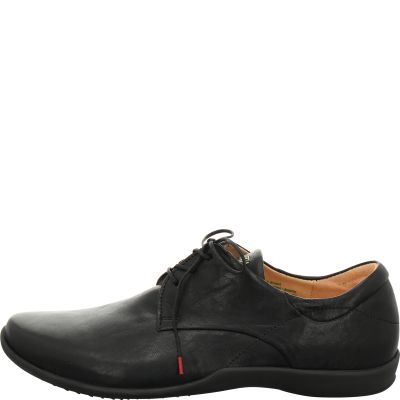 Think STONE HERREN Men Lace up shoe - Material: Leather in Black