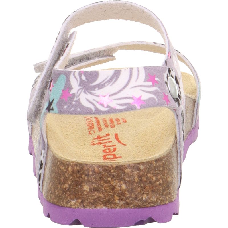 superfit FUSSBETTPANTOFFEL Mädchen Sandale - Material: Sonstiges Material in Lila