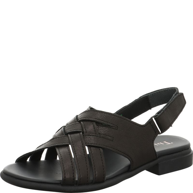 Think KAMAA Woman  - Material: Leather in Black