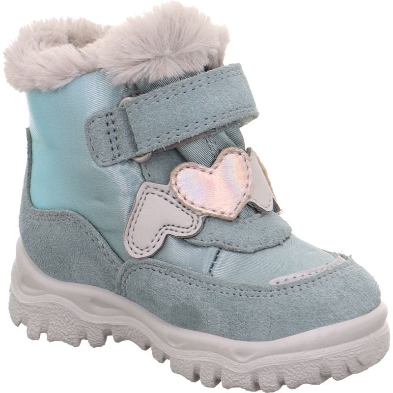 Superfit HUSKY+ Girls Boot - Material: Leather/Textil in Green