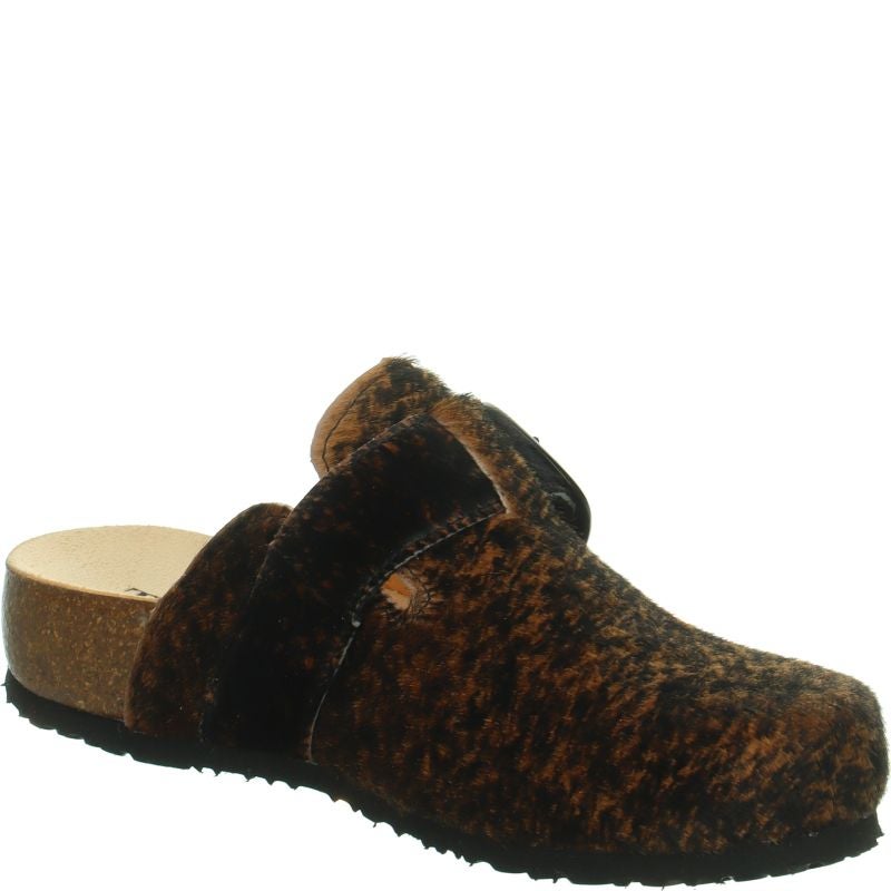 Think JULIA DAMEN Clog - Material: Leather in Multicolored