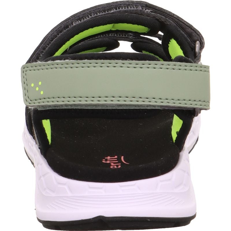Superfit CRISS CROSS Boys Sandal - Material: Textil/Sonstiges Material in Grey