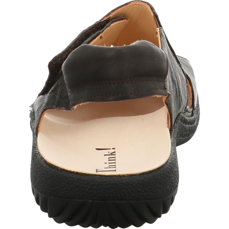 Think CHANGE HERREN Sandal - Material: Leather in Brown