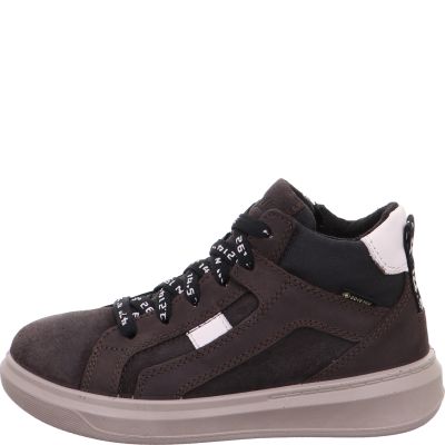 Superfit COSMO Unisex, Jungen Sneaker high - Material: Leder/Textil in Braun