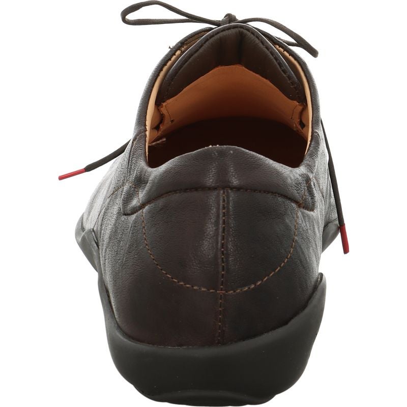 Think STONE HERREN Men Lace up shoe - Material: Leather in Brown