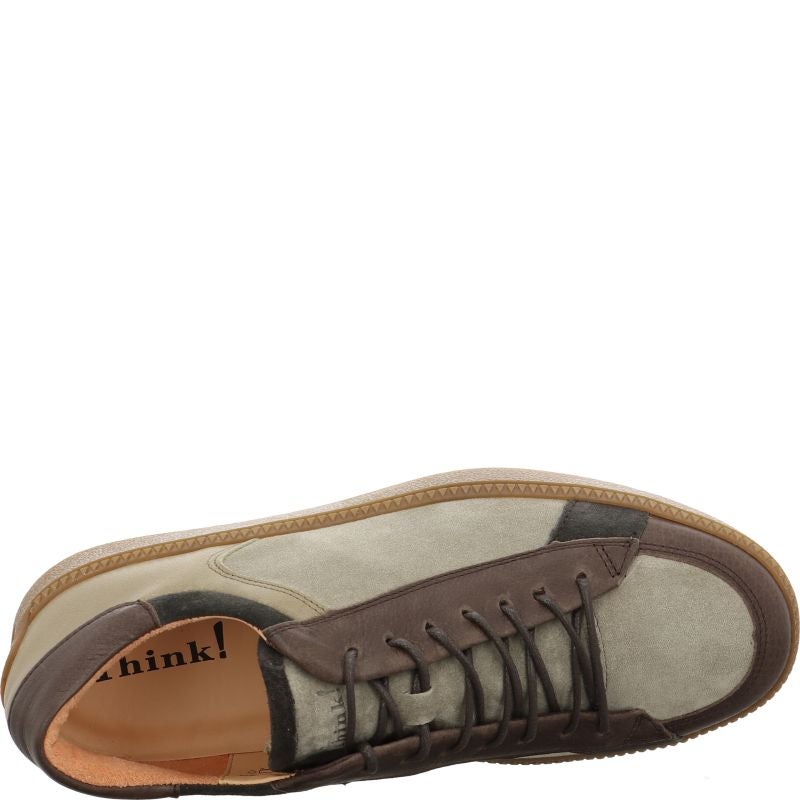 Think TURNA MEN Sneakers low - Material: Leather in Brown
