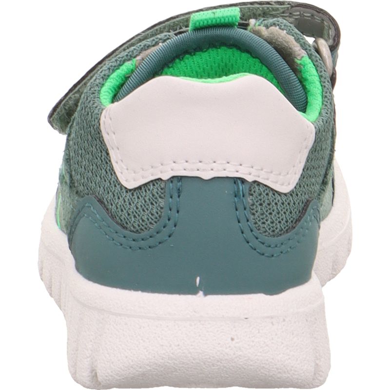 Superfit SPORT7 MINI Sneaker low - Material: Leder/Sonstiges Material/Textil in Grün