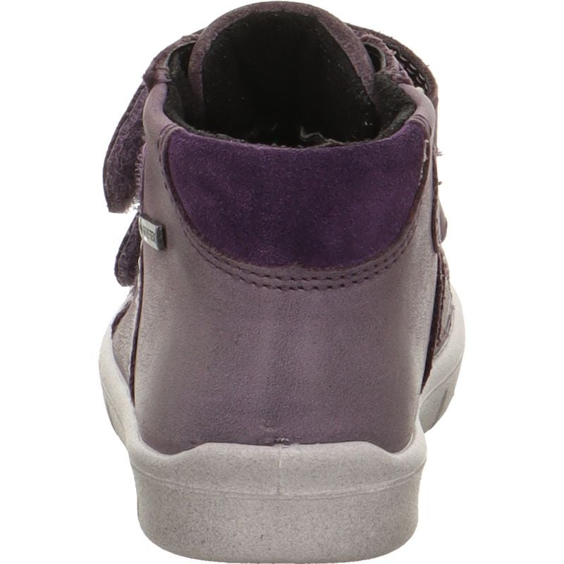 Superfit ULLI Girls Sneakers high - Material: Leather in Purple