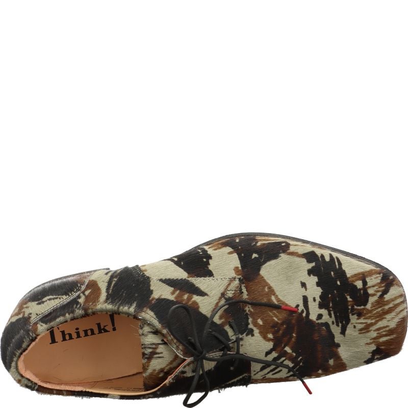 Think GURU Men Lace up shoe - Material: Leather in Multi Colour