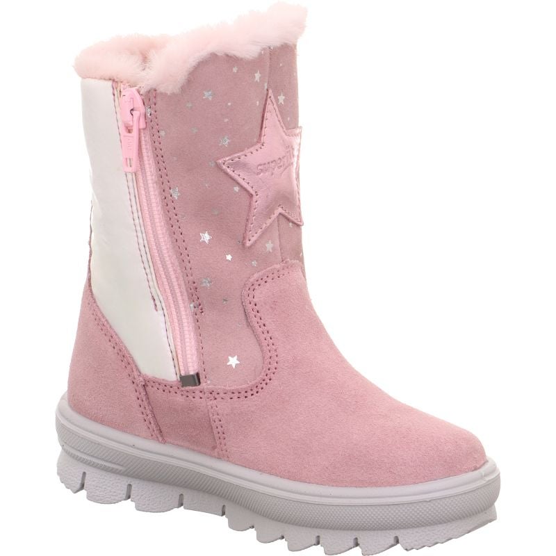 Superfit FLAVIA Girls Boot - Material: Leather/Textil in Rose