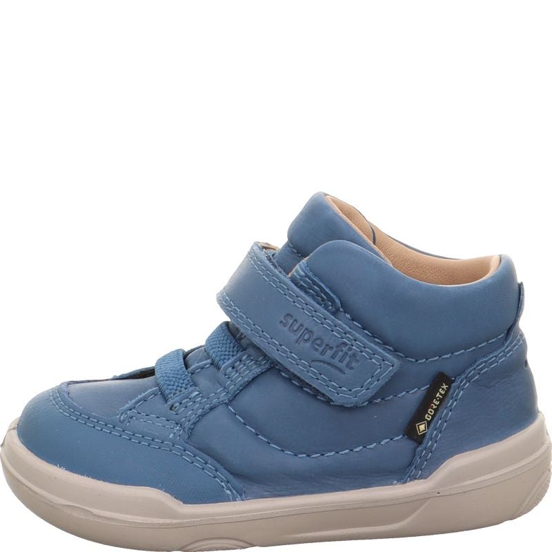Superfit SUPERFREE Jungen Sneaker high - Material: Leder in Blau