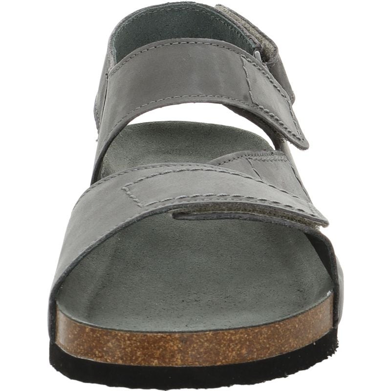Think WOLFI Men Sandal - Material: Leather in Grey