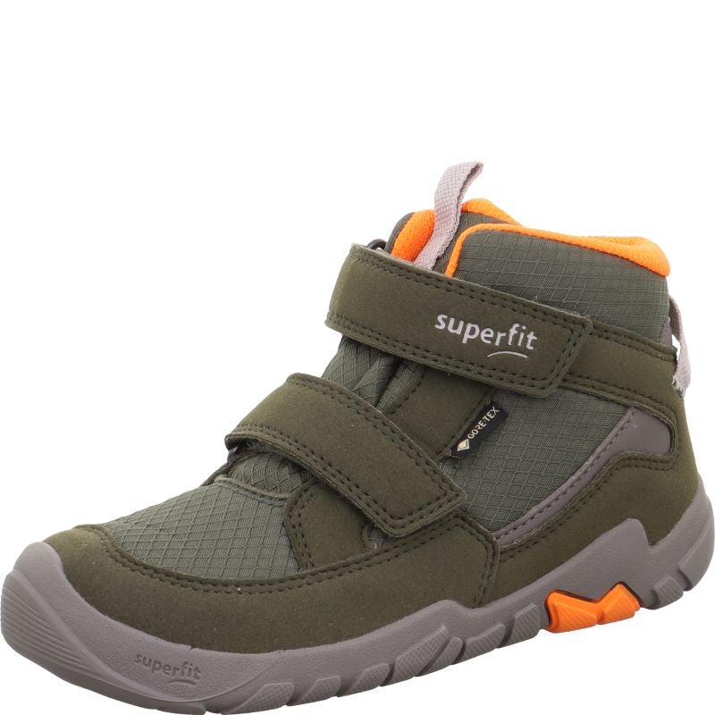 Superfit TRACE Unisex | Boys Sneakers high - Material: Textil/Sonstiges Material in Green
