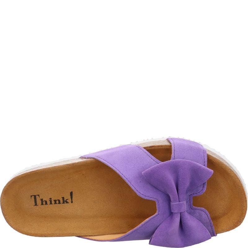 Think CRISSI  - Material: Leather in Purple
