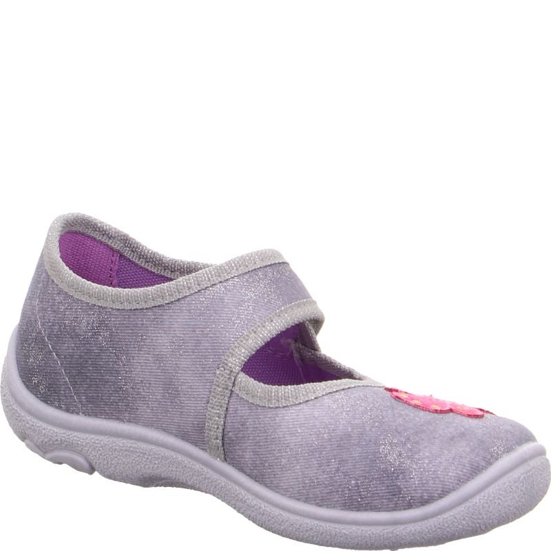 Superfit BELINDA Girls Slipper - Material: Textile in Grey