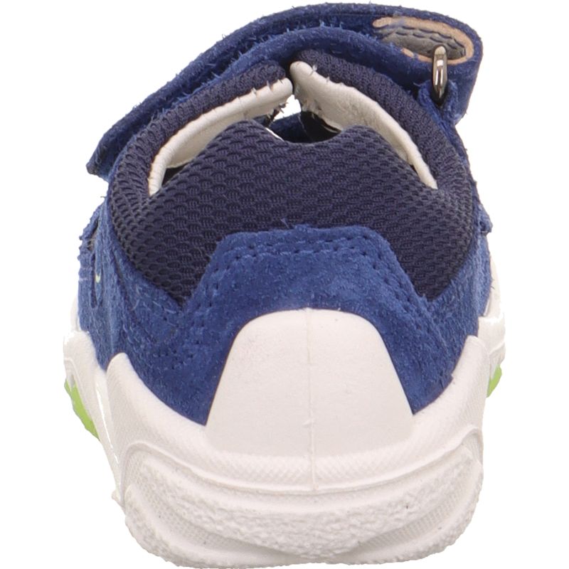 superfit FLOW Jungen Sandale - Material: Leder/Textil in Blau