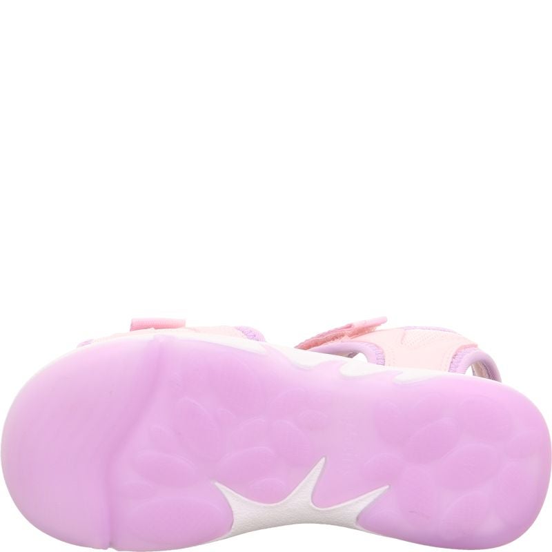 Superfit PEBBLES Girls Sandal - Material: Textil/Sonstiges Material in Rose