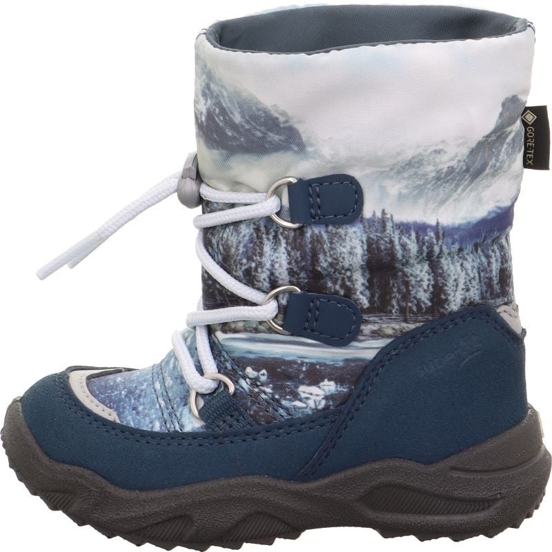 Superfit GLACIER Jungen Stiefel - Material: Textil/Sonstiges Material in Blau