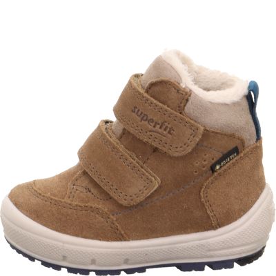 Superfit GROOVY Jungen Boots - Material: Leder/Textil in Braun