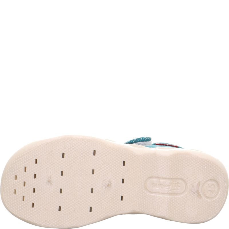 Superfit BUBBLE Girls Slipper - Material: Textile in Green