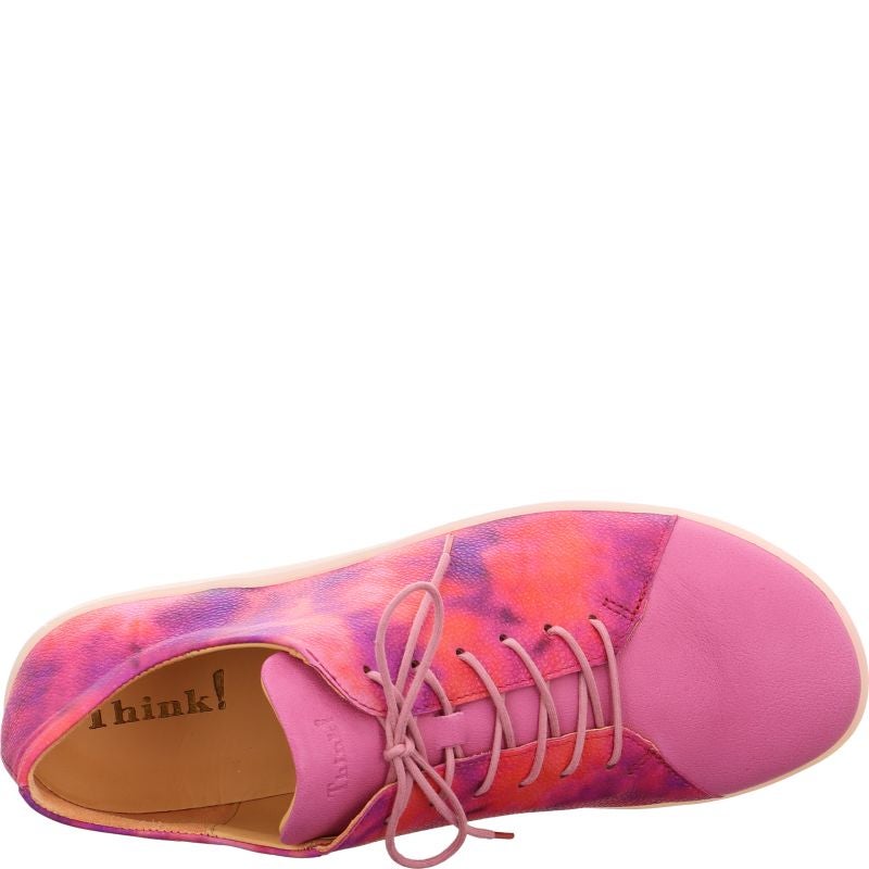 Think NATURE Woman Sneakers low - Material: Leather in Pink