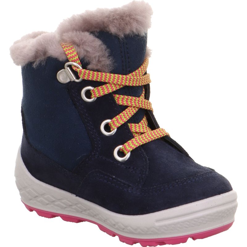 Superfit GROOVY 2.0 Girls Boot - Material: Leather/Textil in Blue