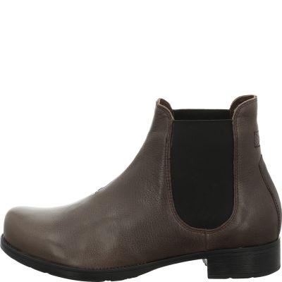 Think! DENK! Damen Chelsea Boots - Material: Leder in Grau