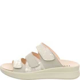 Think! MEGGIE Damen Pantolette - Material: Leder in Beige